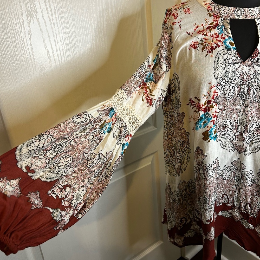 Coco & Jaimeson Oversized Hippie Boho Peasant Bal… - image 3